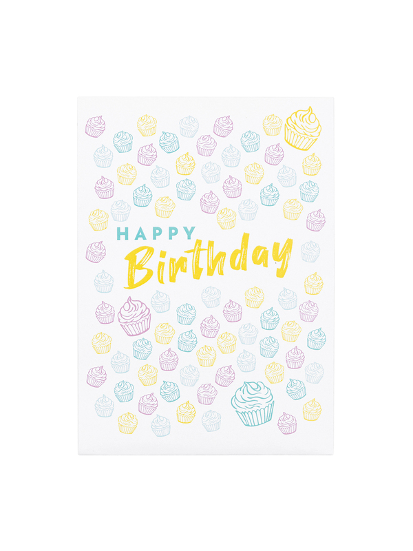Postkarte mit Sonnenblumensamen - Happy Birthday0