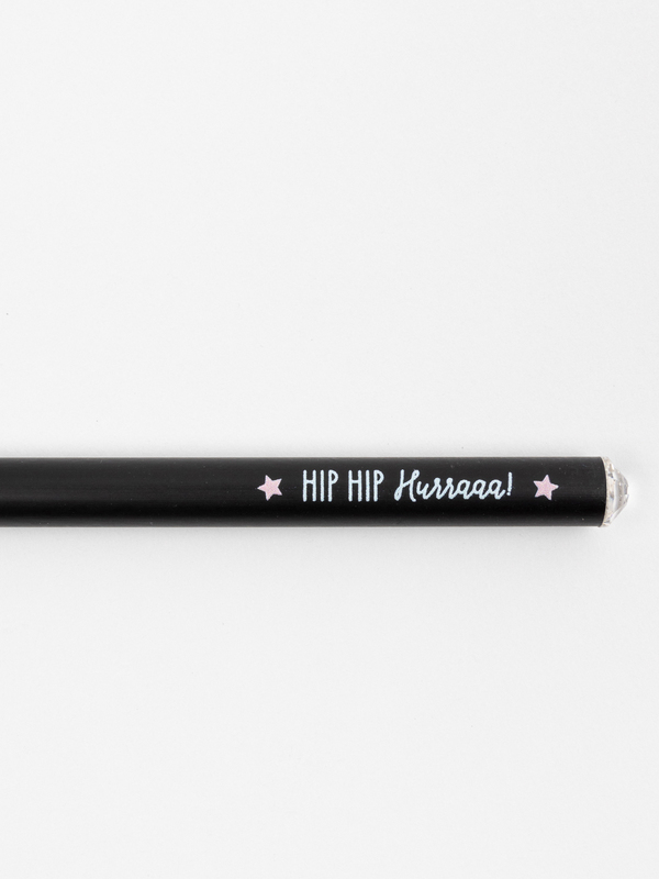 Kristall Bleistift - Hip Hip Hurraaa1