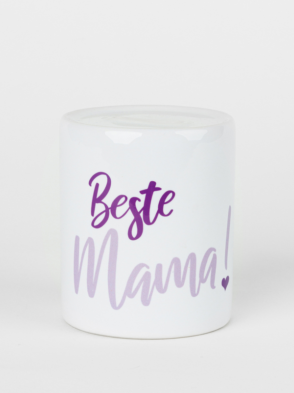 Spardose aus Keramik - Beste Mama2