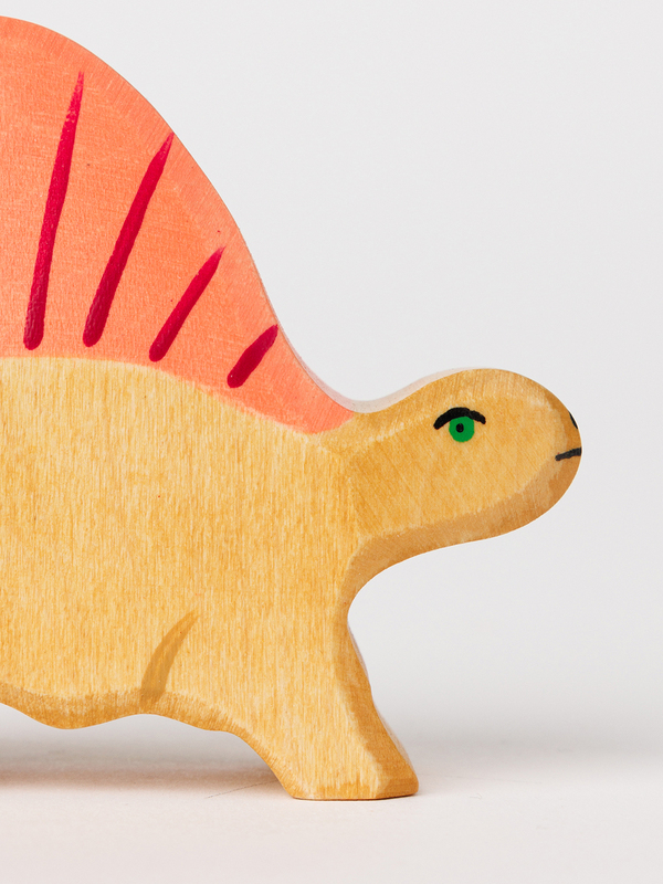 Dinosaurier Spielzeug aus Holz – Dimetrodon1