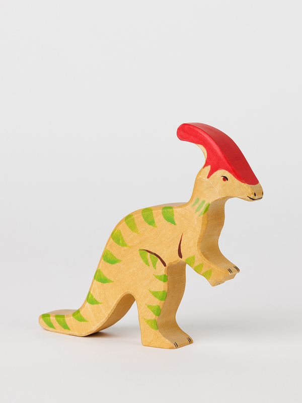 Dinosaurier Spielzeug aus Holz – Parasaurolophus0
