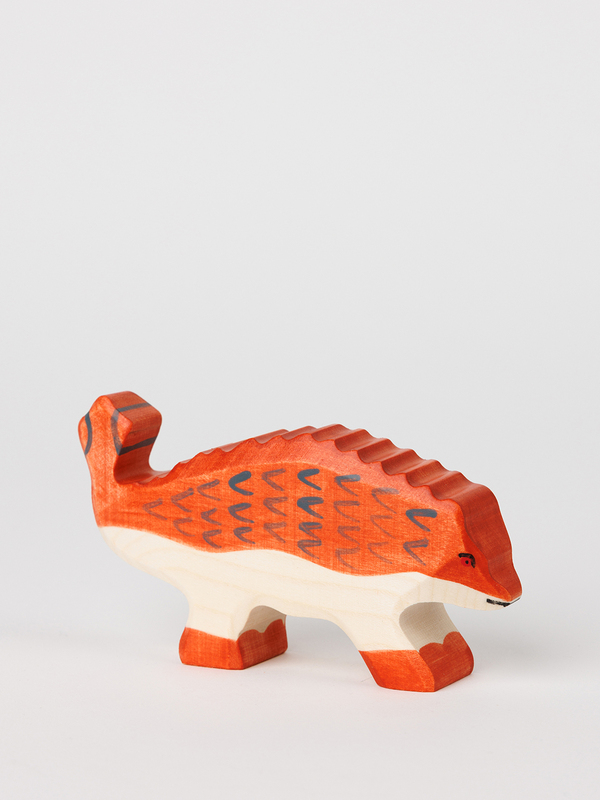 Dinosaurier Spielzeug aus Holz – Ankylosaurus1