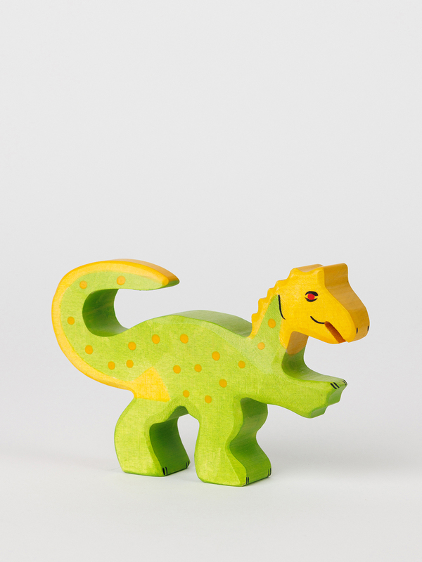 Dinosaurier Spielzeug aus Holz – Oviraptor2