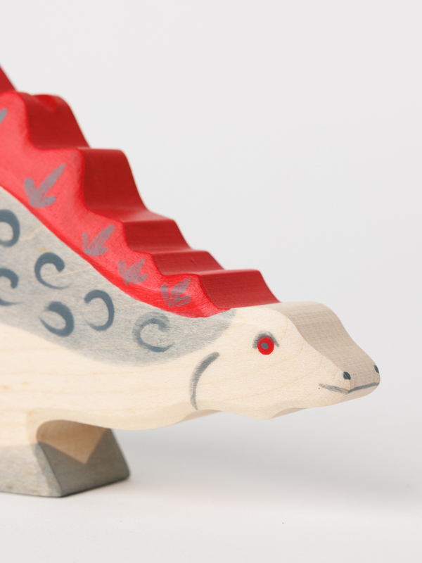 Dinosaurier Spielzeug aus Holz – Stegosaurus1