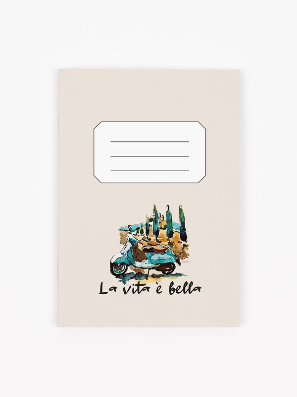 Notizheft A6 - La vita è bella0