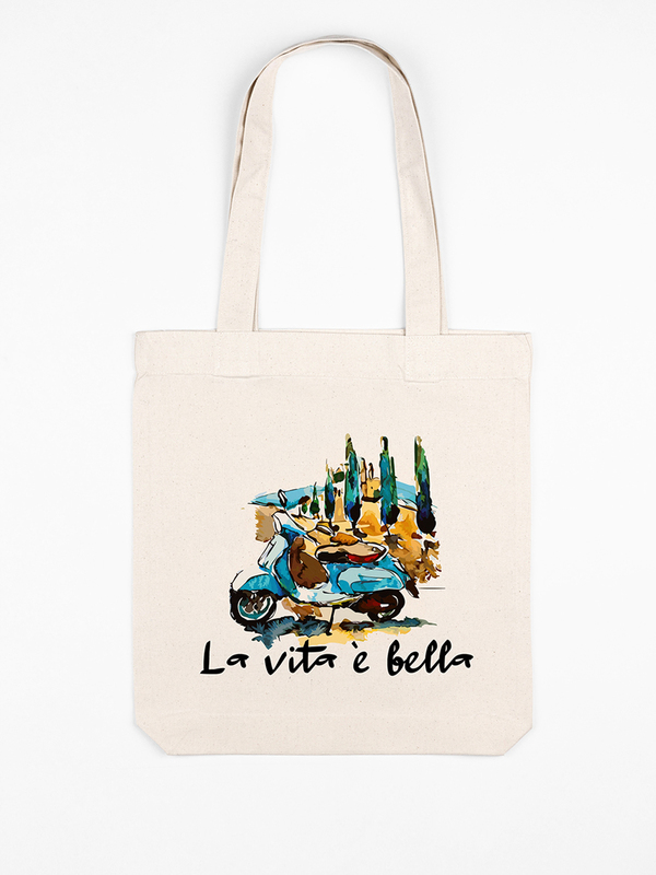 Stofftasche - La vita è bella0