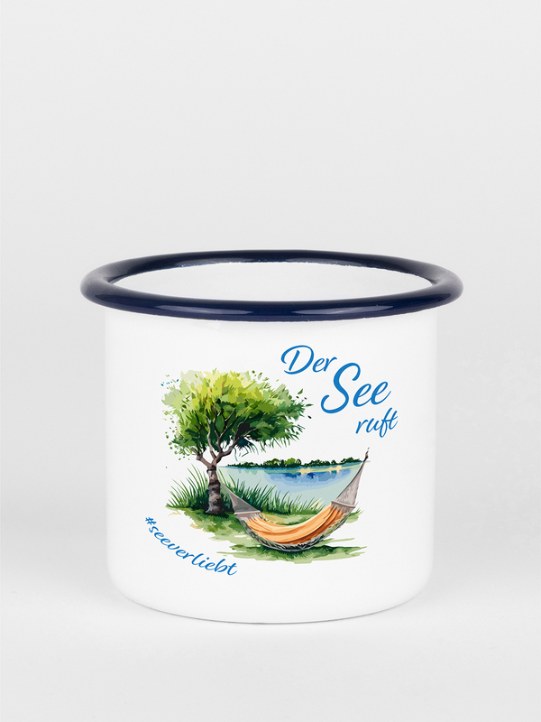 Emailletasse - Der See ruft0