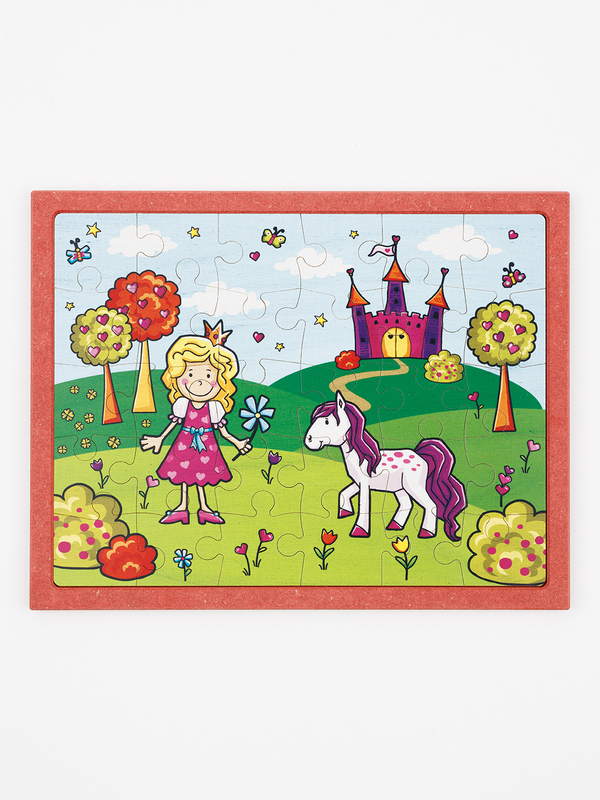 Puzzle aus Holz – Prinzessin0