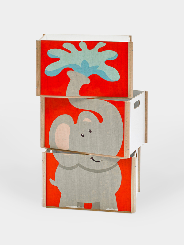 Stapelboxen - Elefant