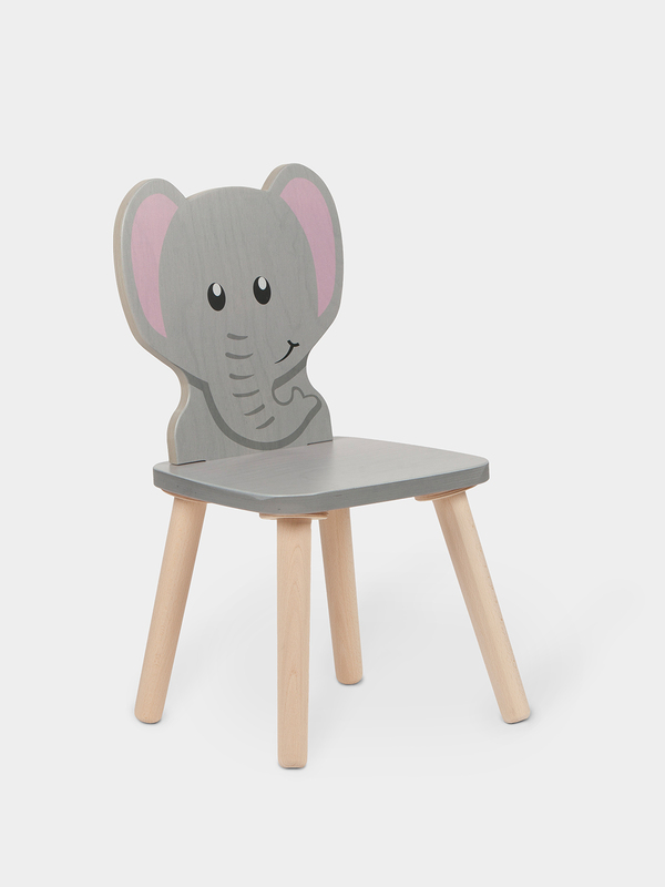 Kinderzimmer Holzstuhl - Elefant0