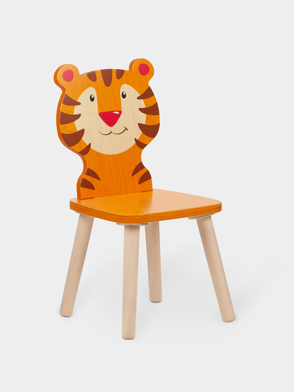 Kinderzimmer Holzstuhl - Tiger0