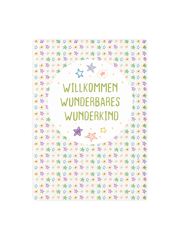 Postkarte aus Samenpapier - Wunderkind0