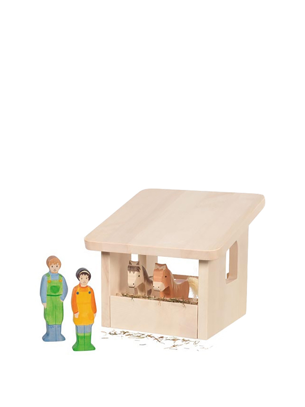 Spielzeug aus Holz – Unterstand für Tiere1