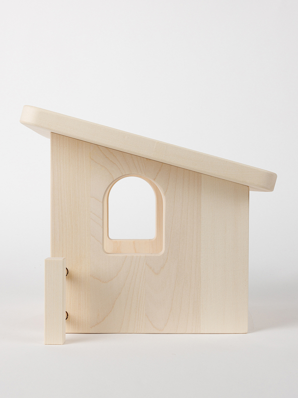 Spielzeug aus Holz – Unterstand für Tiere3