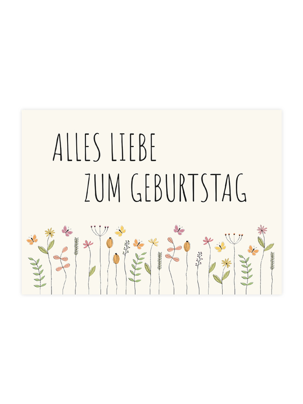 Billet - Alles Liebe zum Geburtstag1