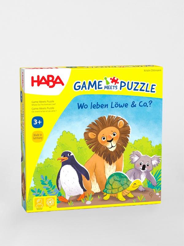 Game meets Puzzle – Wo leben Löwe & Co.?0