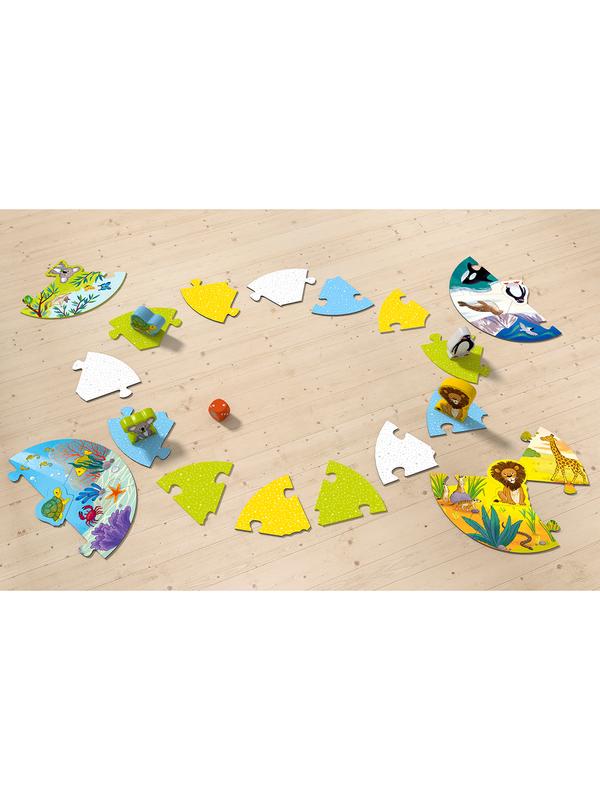 Game meets Puzzle – Wo leben Löwe & Co.?1