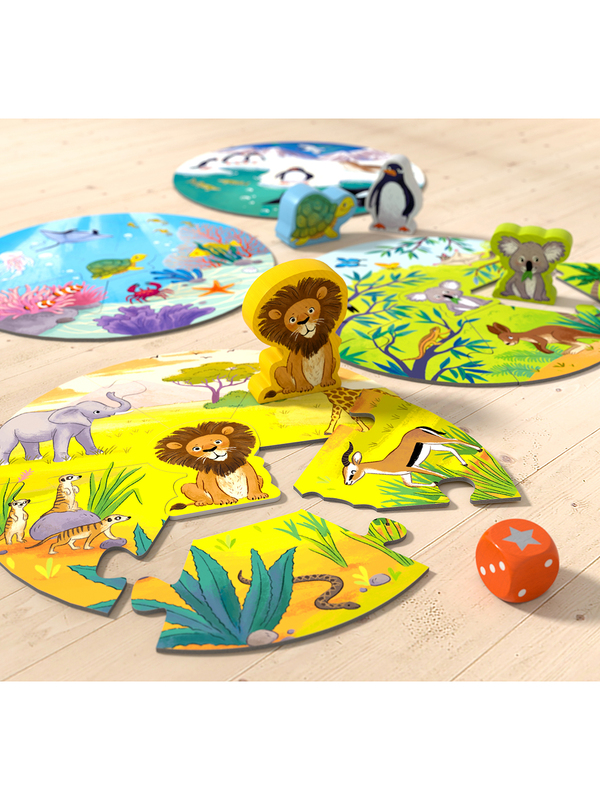 Game meets Puzzle – Wo leben Löwe & Co.?2