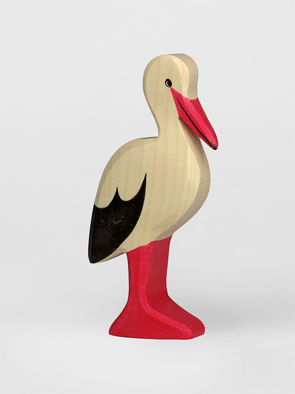 Holztier – Storch