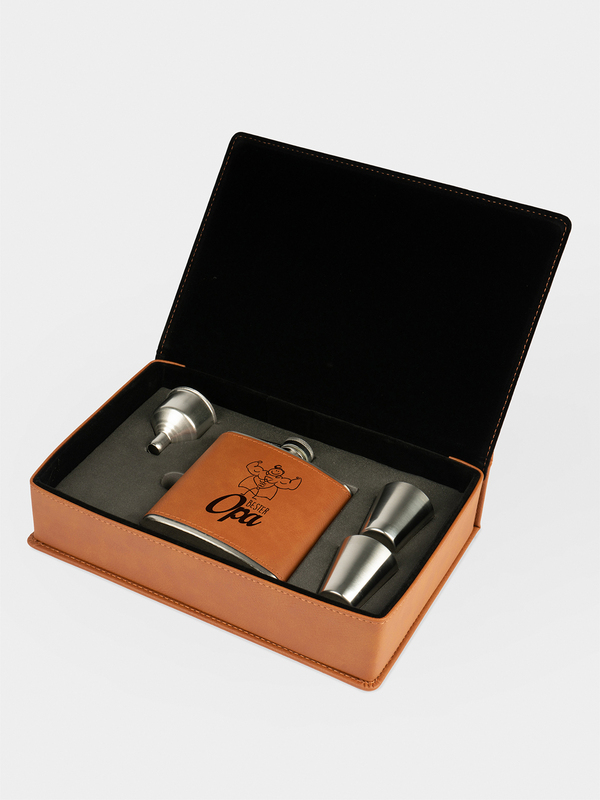 Flachmann Geschenkset – Bester Opa0