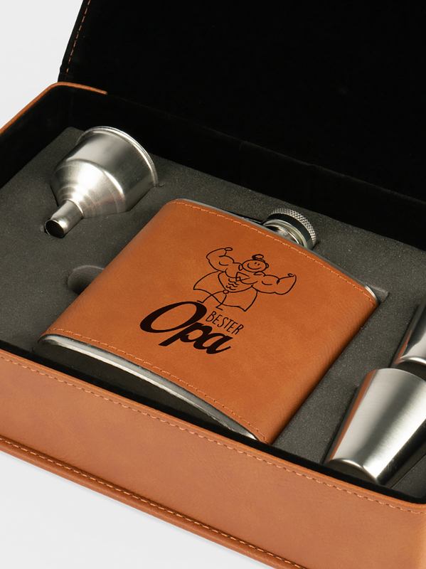 Flachmann Geschenkset – Bester Opa2