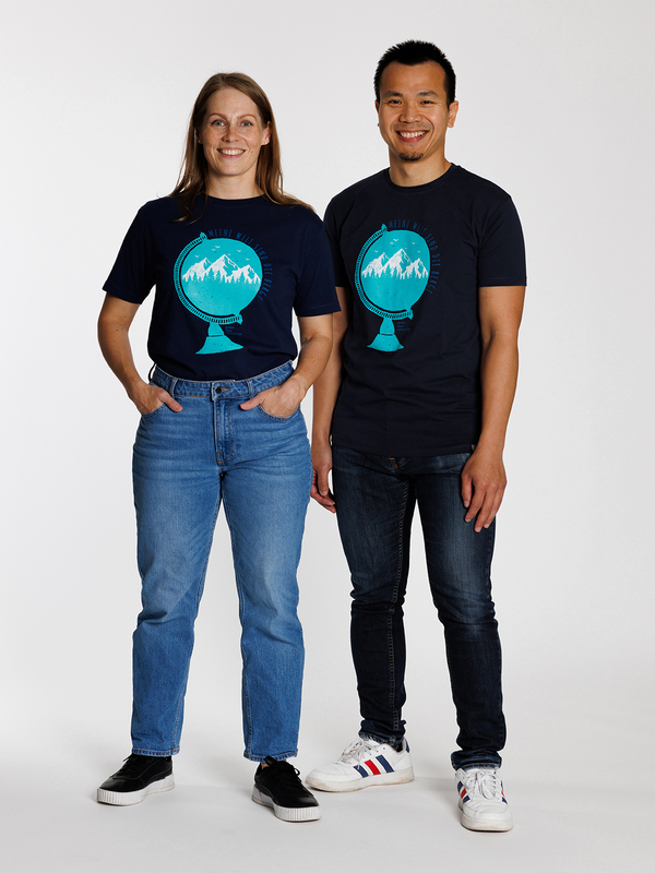 Bio Basic T-Shirt – Meine Welt sind die Berge2