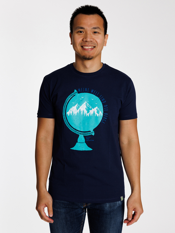 Bio Basic T-Shirt – Meine Welt sind die Berge4