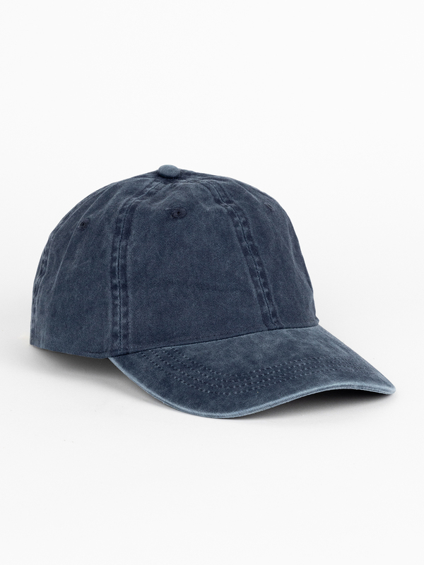 Unisex Kappe – Washed Navy Blue0