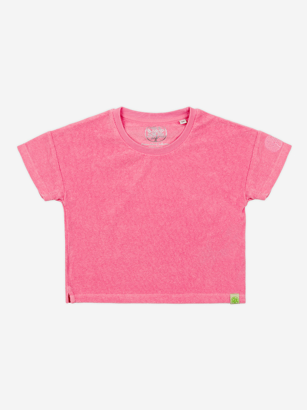 Mädchen T-Shirt aus Frottee0