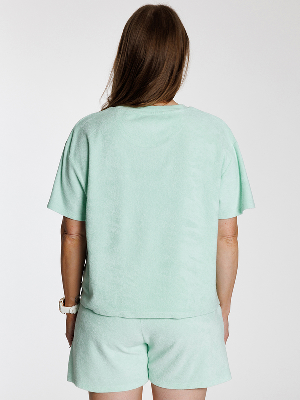 Nachhaltiges Damen T-Shirt aus Frottee1