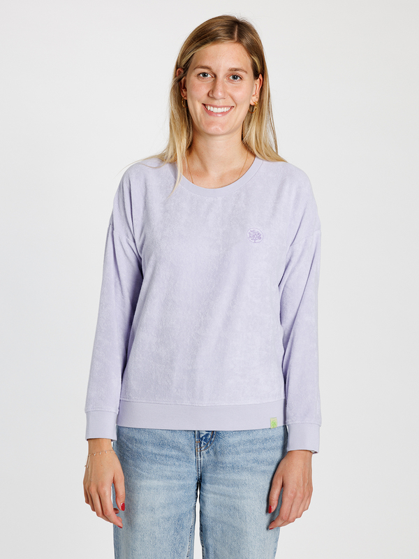 Sweatshirt aus Frottee0