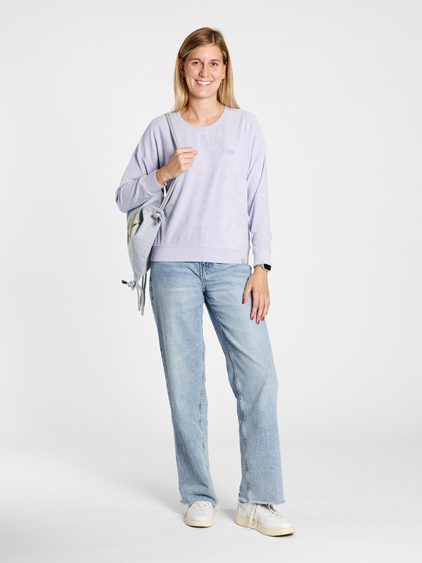 Sweatshirt aus Frottee2