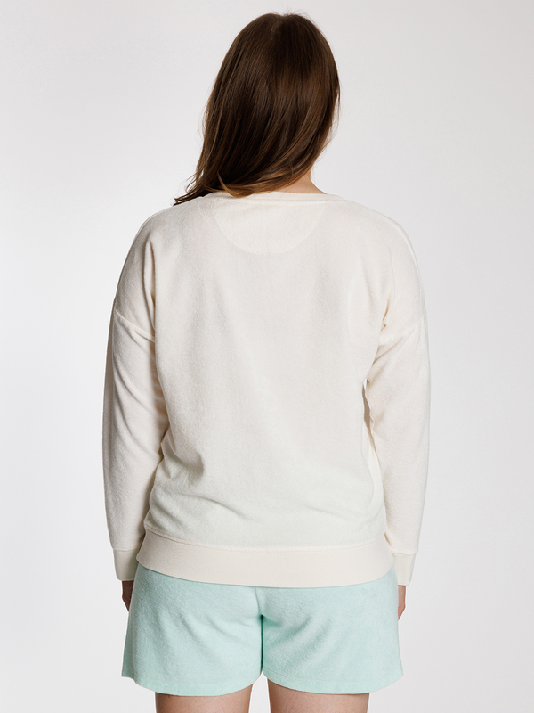 Sweatshirt aus Frottee1