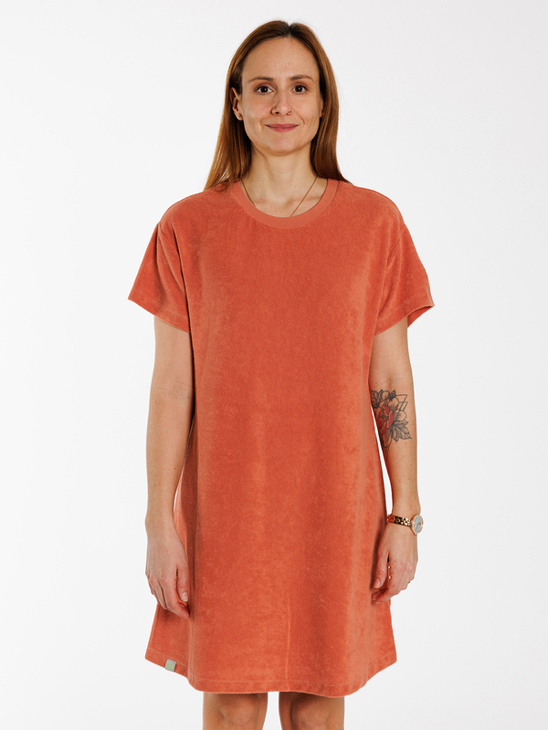 Nachhaltiges Kleid aus Frottee0