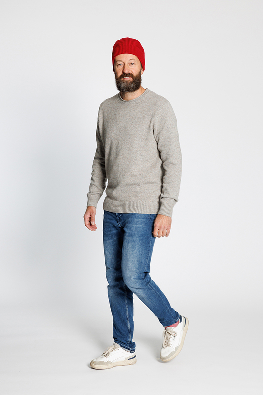 Pullover aus Merinowoll-Mix - M3