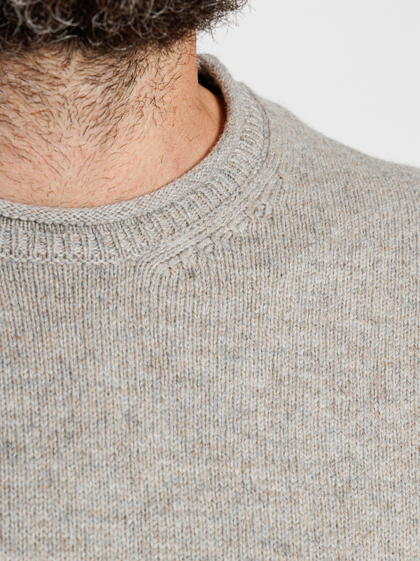 Pullover aus Merinowoll-Mix - M4