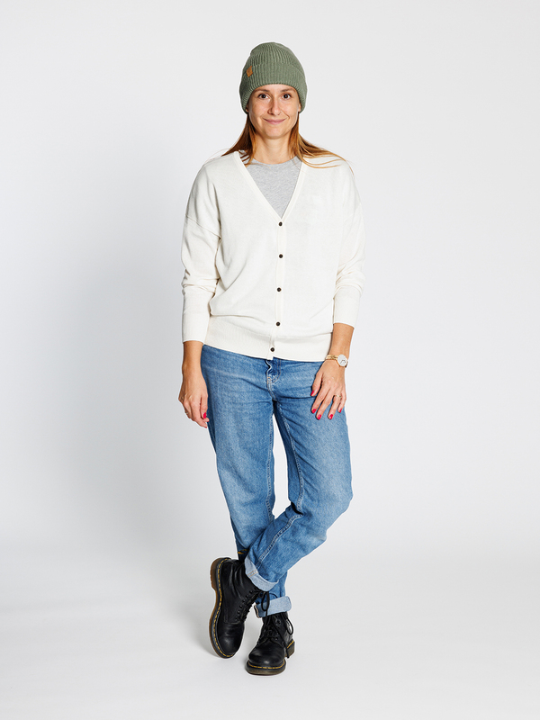 Exklusive Strickjacke aus Bio-Baumwolle und Tencel3
