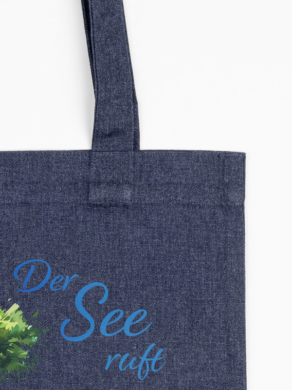 Stofftasche - Der See ruft1