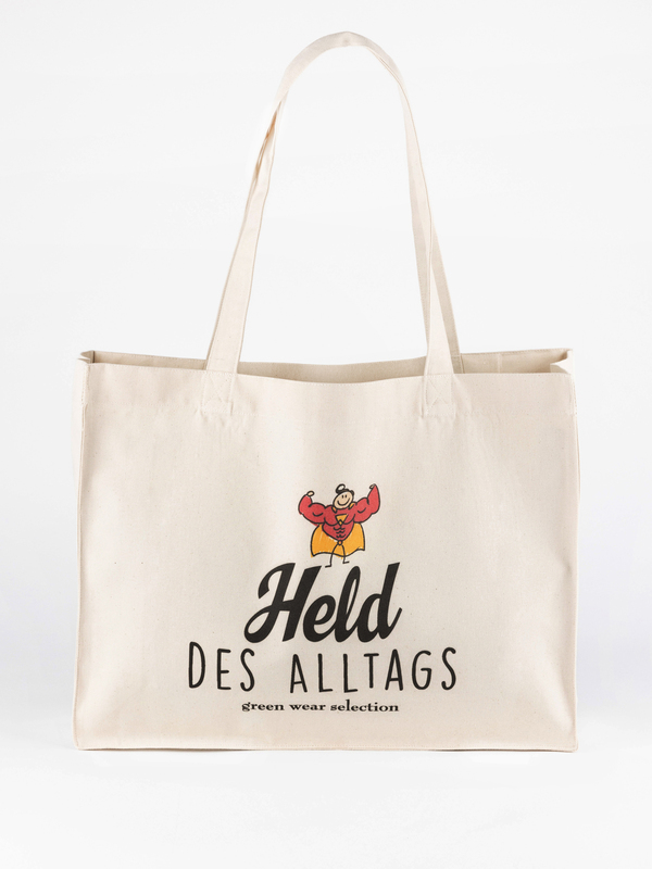Große Stofftasche - Held des Alltags0