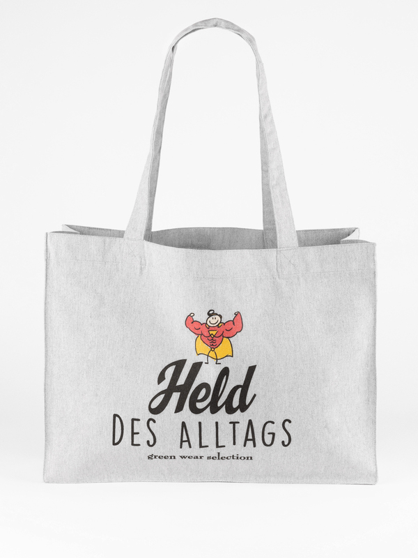 Große Stofftasche - Held des Alltags0