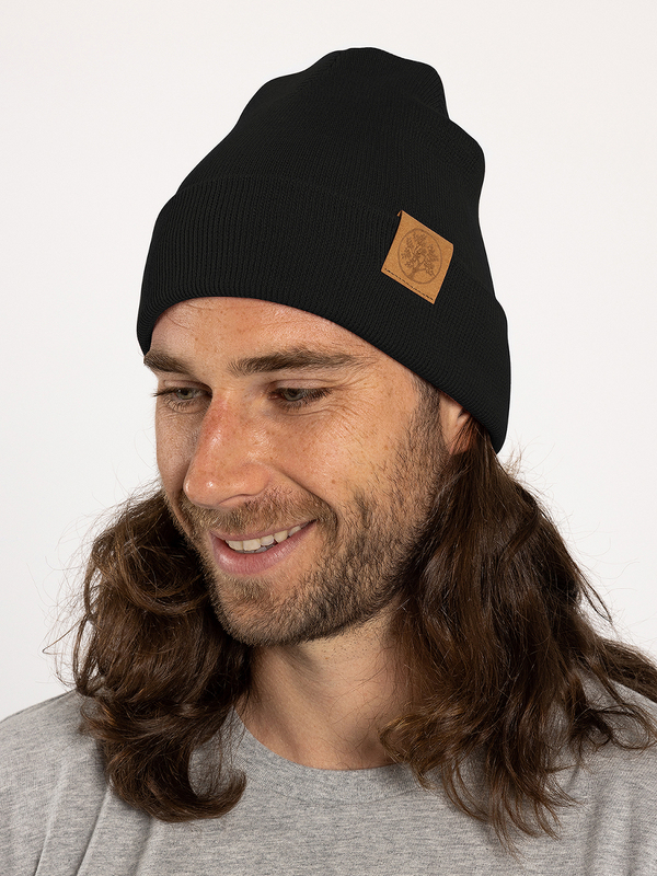 Beanie mit Umschlag0