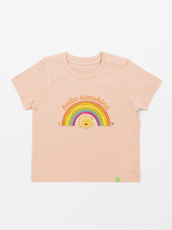 T-Shirt aus 100% Bio-Baumwolle - Hello Sunshine0