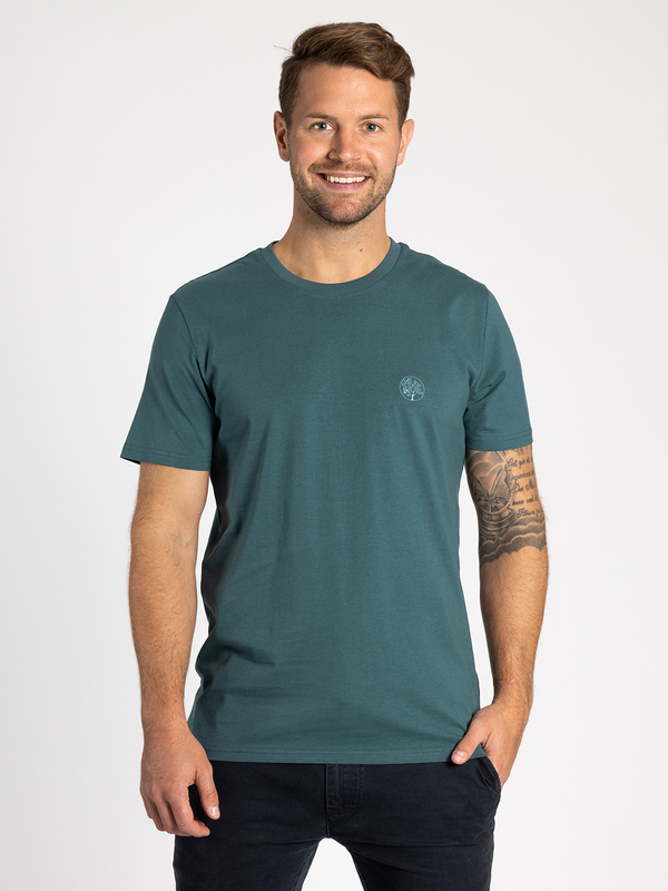 T-Shirt mit Green Wear Selection Emblem - L3