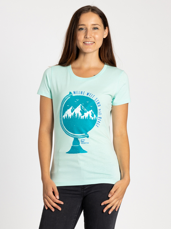 T-Shirt - Meine Welt sind die Berge0