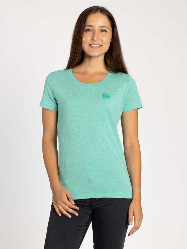 T-Shirt mit Green Wear Selection Emblem3