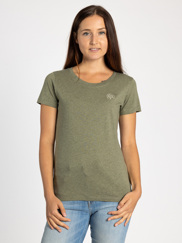 T-Shirt mit Green Wear Selection Emblem - M0