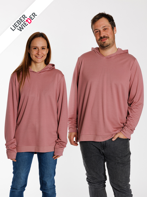 Buchenholz Freizeit Hoodie aus TENCEL™ Modal0