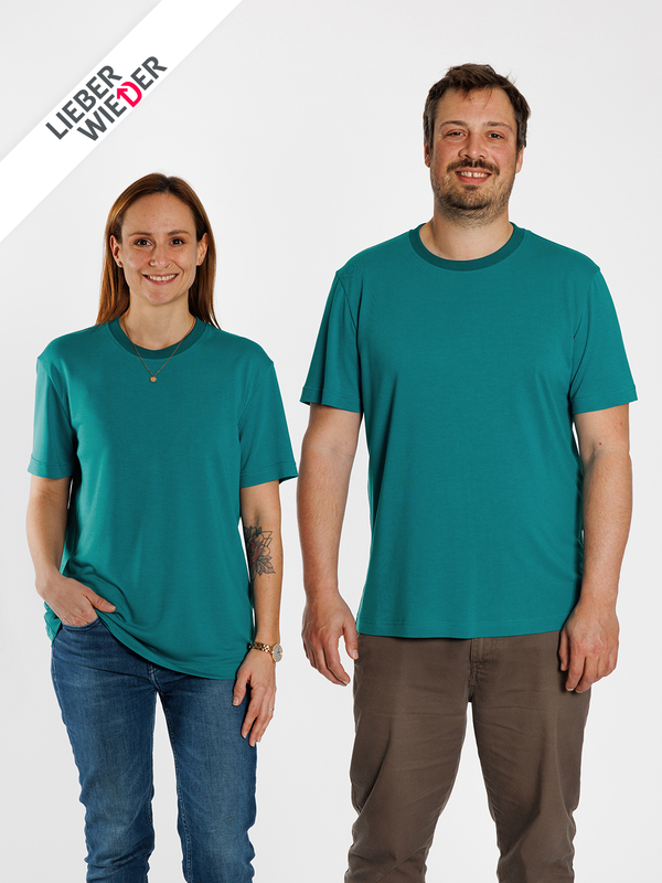 Buchenholz Freizeit T-Shirt aus TENCEL™ Modal0