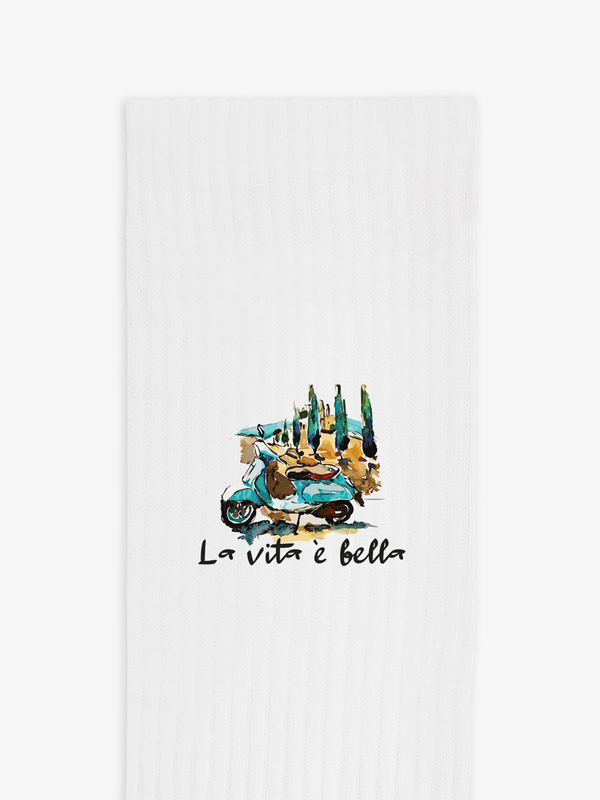 Tennissocken – La vita è bella1
