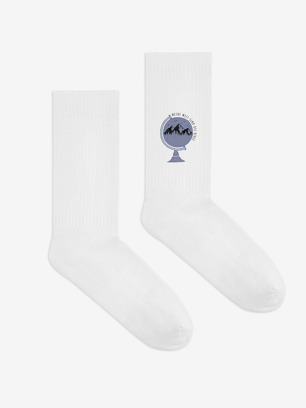 Tennissocken – Meine Welt sind die Berge0